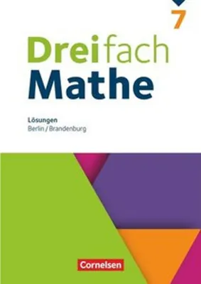 Produktbild von Dreifach Mathe - Berlin und Brandenburg - 7. Schuljahr