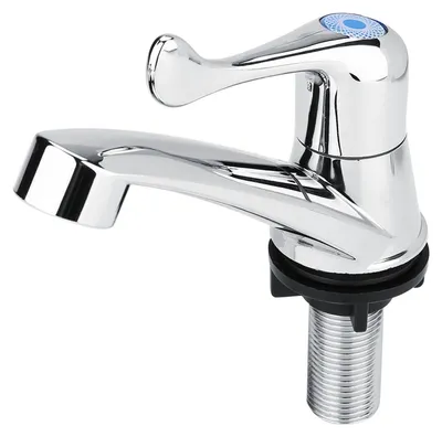 Produktbild von ABS-Kunststoff, einzelner Kaltwasserhahn, Wasserhahn, Badezimmer, Waschbecken, Küchenspüle, Zubehör (Endstück G1/2)