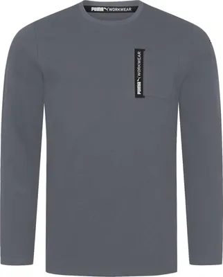 Productafbeelding van PUMA WORKWEAR ADVANCED longsleeve, antraciet, maat 4XL