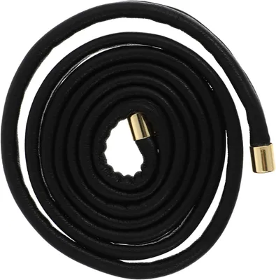Produktbild von 2stücke Kreatives Kunstleder Haargummi Verstellbares Haarband Für Damen Flexibles Haarband Mit Aluminiumdraht Für Dicke Und Dünne Haare Stilvoller Haarschmuck