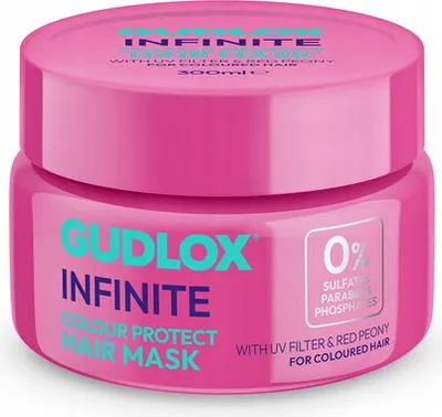 Obrázok produktu pre GUDLOX Infinite maska na ochranu farbených vlasov 400 ml
