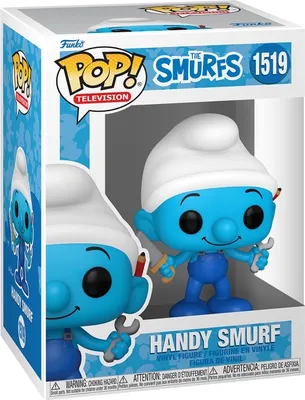 Produktbild von The Smurfs - Handy Smurf 1519 - Funko Pop! Vinyl Figur