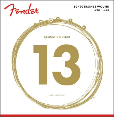 Produktbild von Fender 80/20 Bronze 70M 13-56 Saiten für Akustikgitarre