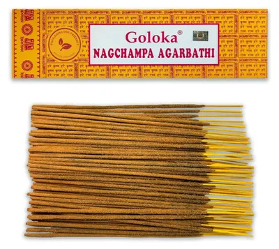 Räucherstäbchen Nag Champa, 100 g, natürlich, für Meditation & Entspannung