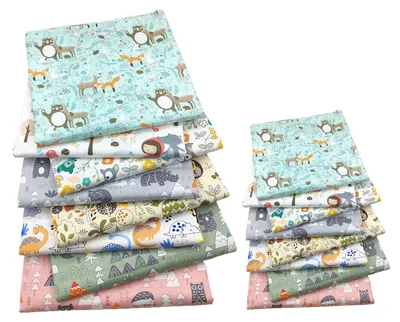 Image de Lot de 16 pièces en coton pour la couture et le quilting