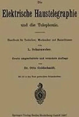Produktbild von Die elektrische Haustelegraphie und die Telephonie