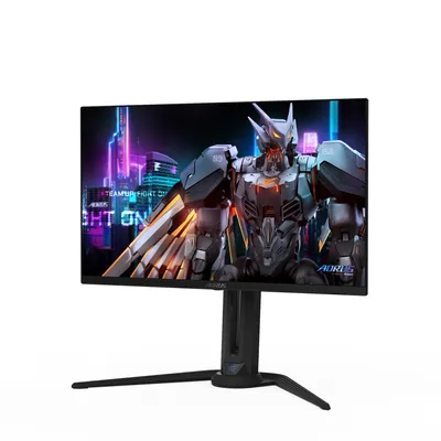 Produktbild von GIGABYTE AORUS FO27Q2 27" OLED QHD Gaming Monitor - 2560 x 1440, 240Hz, 0,03ms, KVM, 250 cd/m², FreeSync Premium Pro, DisplayHDR True Black 400, HDMI 2.1, 68,6 cm (27"), 2560 x 1440 Pixel, Quad HD, OLED, 0,03 ms, Schwarz