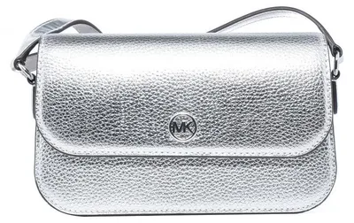 Immagine prodotto di Borsa a tracolla Michael Kors in pelle, color grigio