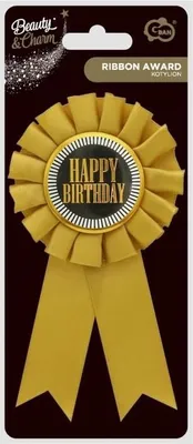 Image de Broche anniversaire - Happy birthday - anniversaire - badge