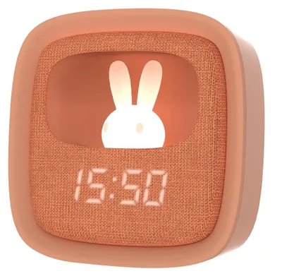 Produktbild von Mobility on Board, Kinderwecker Billy mit Nachtlicht Touch Datum 3 Alarme, Braun