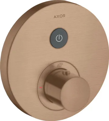 Produktbild von Thermostat AXOR SHOWERSELECT ROUND UP für 1 Verbraucher brushed red gold brushed red gold