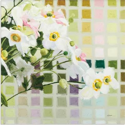Produktbild von ARTland Wandbild Alu für Innen & Outdoor Color Chart I Größe: 70x70 cm