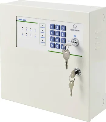Imagen del producto de Renkforce MAC-608: Centralita de alarma con 8 zonas cableadas