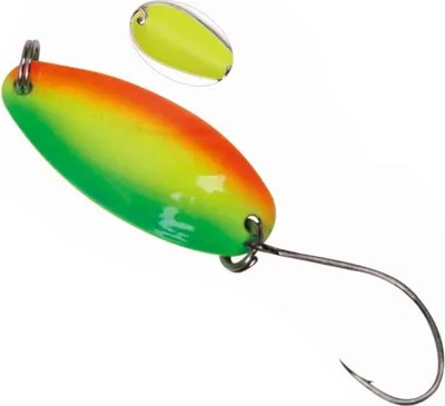 Produktbild von Paladin Trout Spoon 2,7cm 2,5g - Blinker für Forelle, Farbe:rainbow/gelb