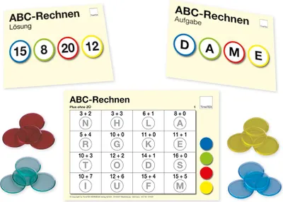 Produktbild von TimeTEX Lernspiel ABC-Rechnen