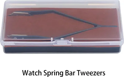 Zdjęcie produktu dla Pęseta do sprężyn zegarkowych w kształcie litery V Pęseta do naprawy zegarków ze stopu metali Pęseta do usuwania sprężyn zegarkowych