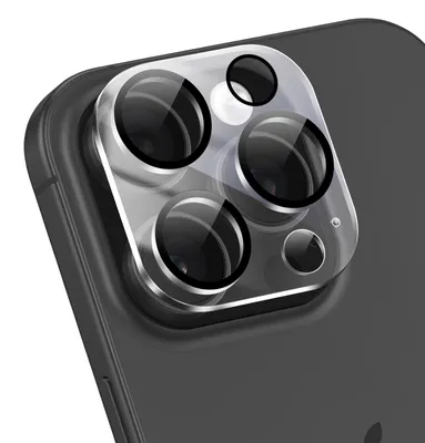Zdjęcie produktu dla Avizar, Odporna folia na aparat do Apple iPhone 16 Pro odporna na zarysowania, czarna