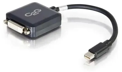 Produktbild von C2G 84311, 0,2 m, Mini DisplayPort, DVI-D, Stecker, Buchse, 1920 x 1200 Pixel