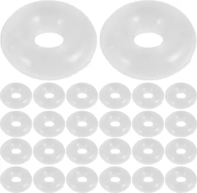 Produktbild von Silikon Ohrstöpsel mit Kette, 80 Stück, transparent