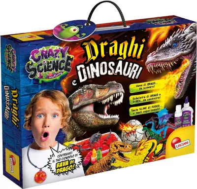 Produktbild von Crazy Science Draghi E Dinosauri