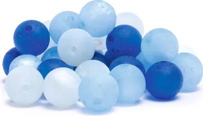 Produktbild von Polaris-Perlen Sweet, Ø 10 mm, Blau-Mix