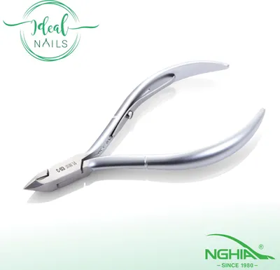 Produktbild von Nagelhautzange Nghia EXPORT C-03-16 (D-01-16), Edelstahl, Einzelfeder, Klingenlänge 7 mm