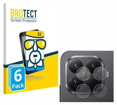 Produktbild von 6x BROTECT Schutzglas für Xiaomi 15T Pro (NUR Kameraschutz) Schutzfolie Panzer Folie Glas Display Schutz klar
