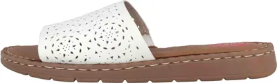 Produktbild von Jana Pantoletten in Übergrößen Weiß 8-8-27116-28 100 große Damenschuhe