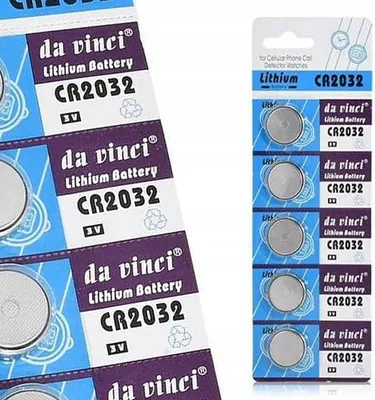 Immagine prodotto di Batteria al litio CR2032 5 pezzi.