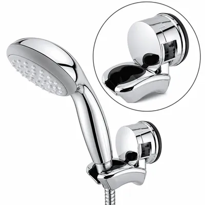 Produktbild von MidGard Duschkopfhalter mit Saugnapf ohne Bohren, Brausehalter mit verstellbarer Winkel