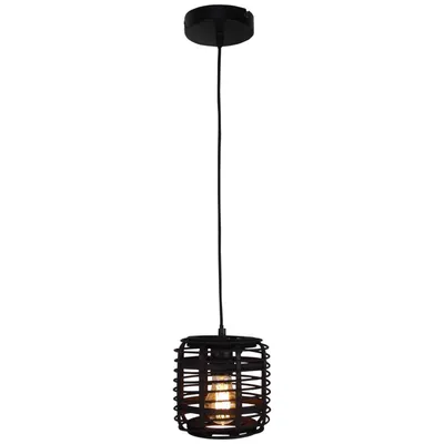 Zdjęcie produktu dla Lampa wisząca Crosstown 16cm drewno ciemny/czarny
