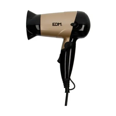 Produktbild von EDM 07634, Schwarz, Gold, Einfarbig, Hängeschlaufe, 1000 W, 1200 W, 1000 W