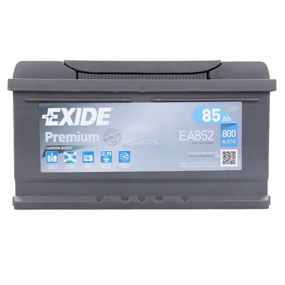 Produktbild von Exide EA852, Plombierte Bleisäure (VRLA), 85 Ah, 12 V, 800 A, Auto, Wartungsfrei