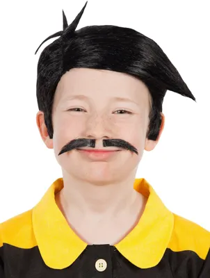 Produktbild von The Daltons Kinder Perücke & Bart - Halloween