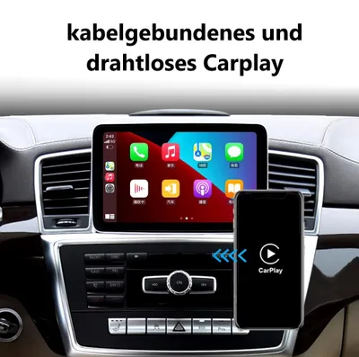 Produktbild von Für MERCEDES BENZ ML W166 / GL X166 2012-2016. 8.3" Android 14 Autoradio GPS NAVI NTG4.5 8GB RAM Octa-Core. Drahtlos Carplay und Android Auto