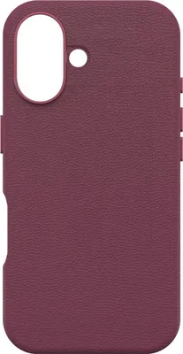 Image de Otterbox Symmetry Étui pour iPhone 16 MagSafe Étui rigide Coque arrière antichoc - Maroon Bells