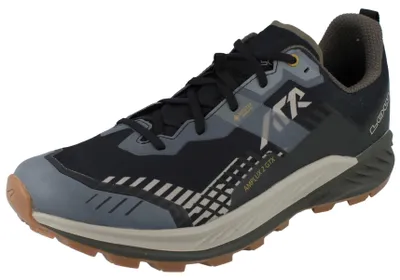 Produktbild von LOWA Amplux 2 GTX Herren Trailrunningschuhe schwarz olive Synthetik - Größe: UK 10
