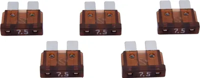 Imagen del producto de 5 unidades de fusible Dresselhaus, modelo 4181/000/40, de 7,5 amperios, en blíster