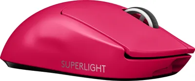 Produktbild von Logitech G 910-005956, rechts, Optisch, RF Wireless, 25600 DPI, 1 ms, Magenta