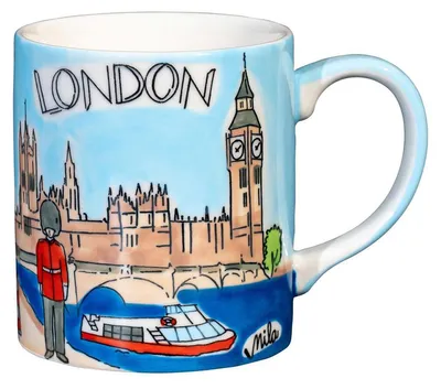 Produktbild von Mila Keramik Städte-Becher London | MI-8080920