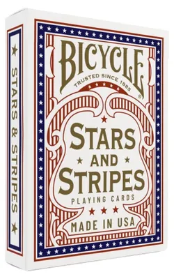 Imagen del producto de Barajas "Stars and Stripes" – diseño con la bandera estadounidense