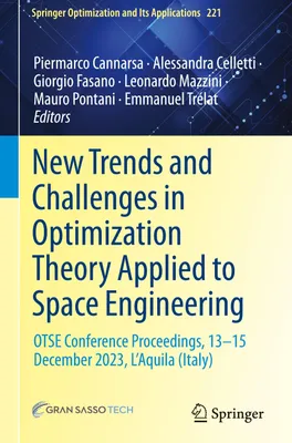 Produktbild von New Trends and Challenges in Optimization Theory Applied to Space Engineering