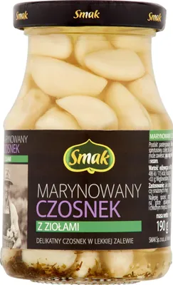 Obrázek produktu pro Czosnek Marynowany z Ziołami Smak