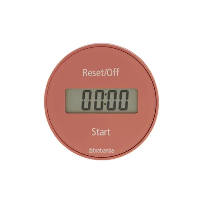 Obrázok produktu pre Brabantia Tasty+, Digitálna kuchynská minútka, Ružová, 99 min, Plast, LCD, Magnetické
