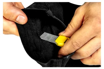 Produktbild von HD Slim Arbeitshose mit abnehmbaren Taschen und Knietaschen
