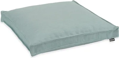 Produktbild von H.O.C.K. - AGORA Pamela Outdoor Sitzkissen 50x50x5cm hellblau mit Biese col. 1781
