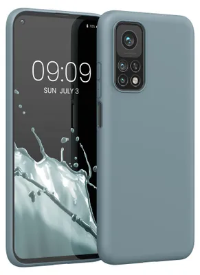 Produktbild von kwmobile Handyhülle für Xiaomi Mi 10T / Mi 10T Pro Hülle - TPU Case - Kabelloses Laden - Schutzhülle Cover in Arctic Night