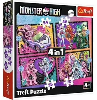 Produktbild von Trefl 34655, 70 Stück(e), Cartoons, 4 Jahr(e)