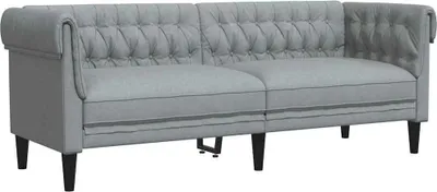 A studio shot of a three-seater sofa.