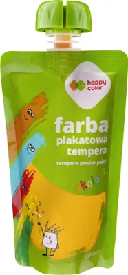 Produktbild von Temperafarbe im 100-ml-Beutel Happy Color gold